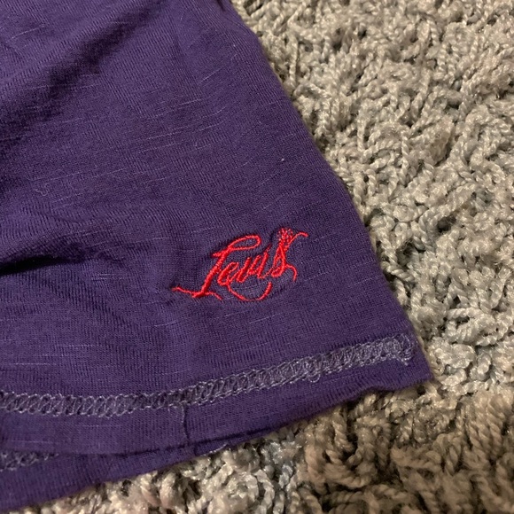 Navy Blue Shirt with Buttons - Picture 4 of 5